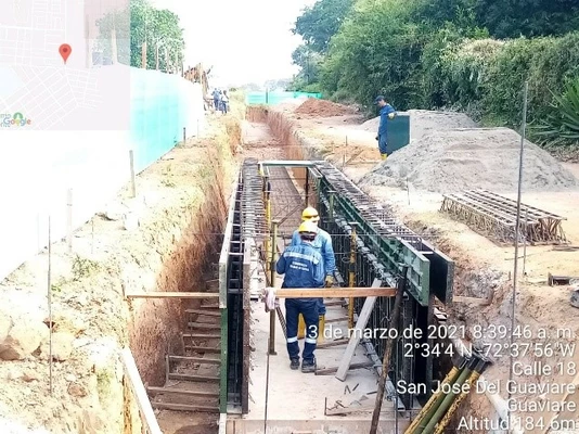 Construcci&oacute;n de canales de aguas lluvias en el &aacute;rea urbana del municipio de San Jos&eacute; de Guaviare